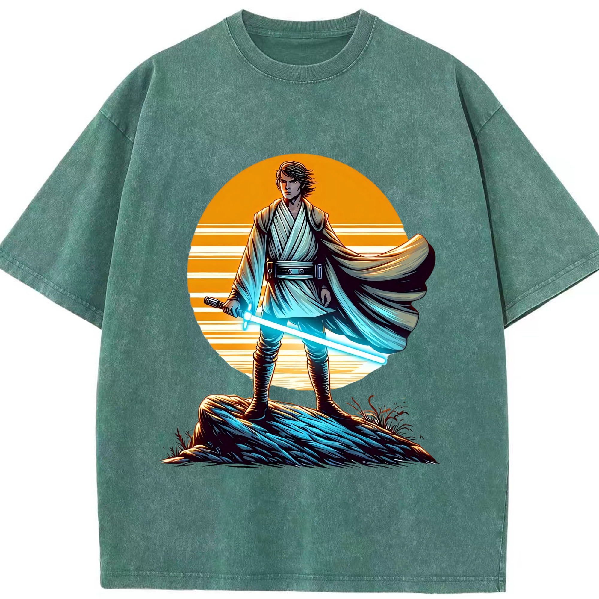 （画像用） スター・ウォーズ Star Wars 綿100% ヴィンテージ風 半袖Tシャツ（フロントプリント）